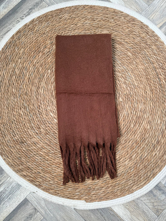 Winter Scarves - Brown